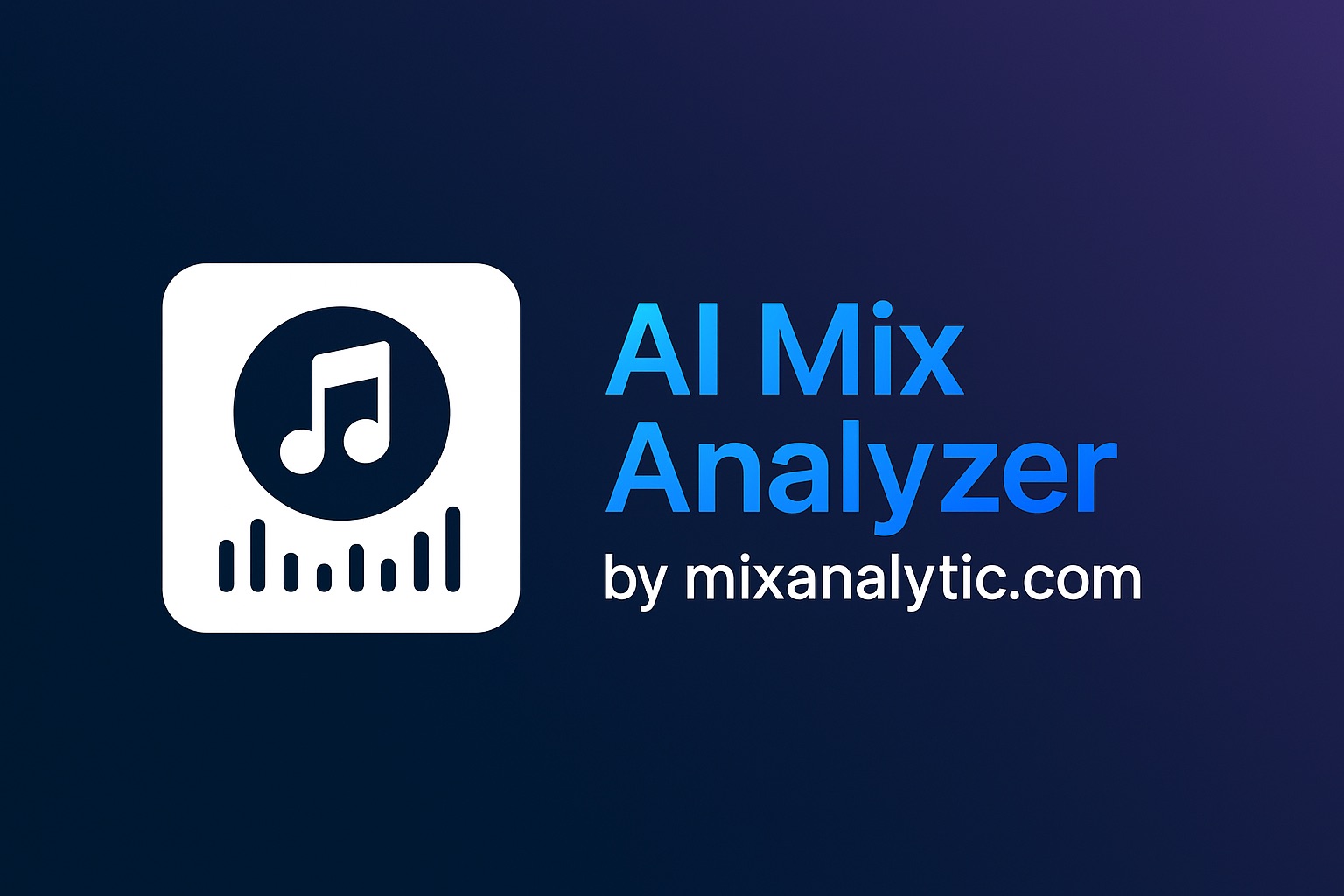 Mix Analyzer audio analysis interface